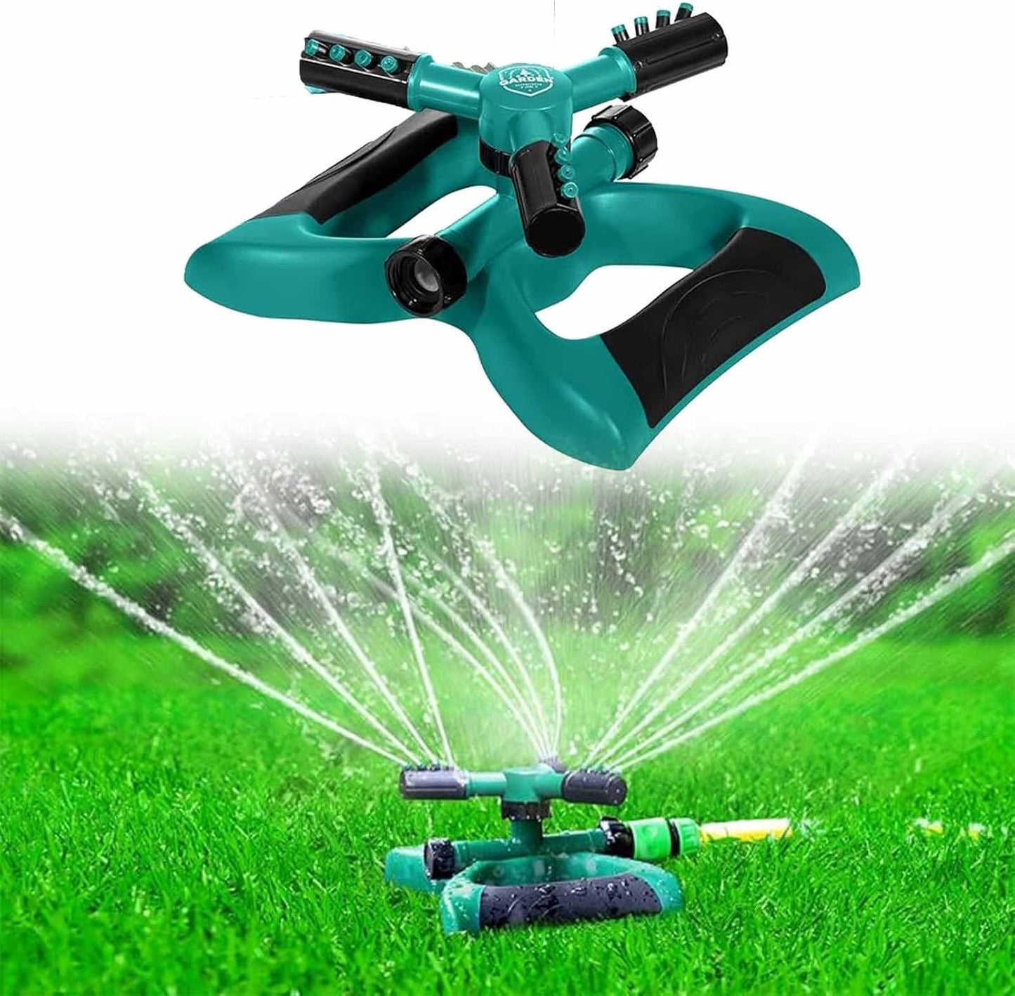 360° Rotation Lawn Sprinkler – Automatic Garden Watering Made Easy