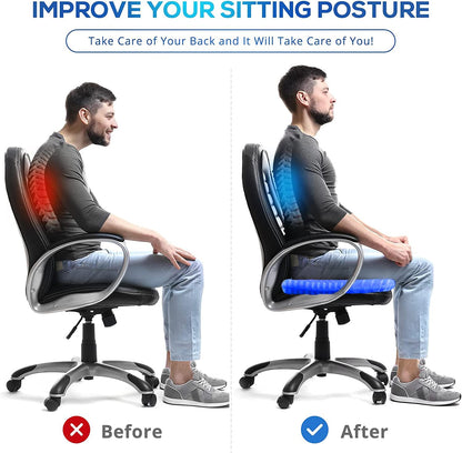 Gel Cushion – Pain Relief & Support for Long Sitting Hours