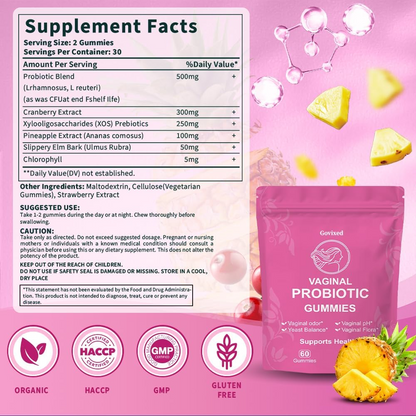 Pineapple Infused Gummies – Feminine Balance & Daily Wellness Support