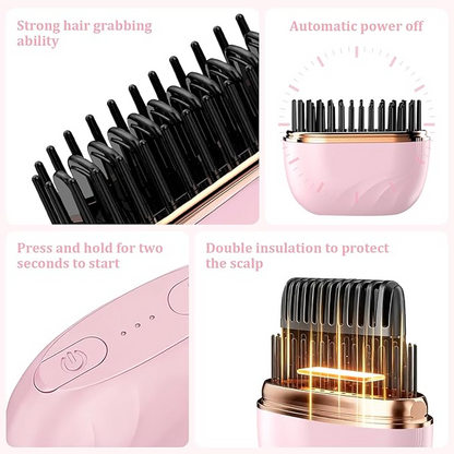 Hot Comb Straightener & Heated Brush