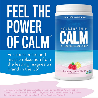 Magnesium Relaxation Powder – Magnesium Citrate & Glycinate Sleep Support Drink