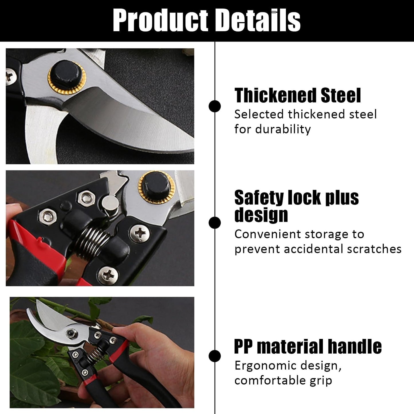 Industrial Ratchet Pruning Shears – Powerful Cutting for Garden & Tree Care