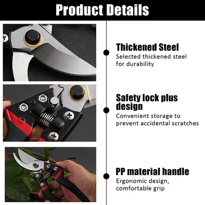 Industrial Ratchet Pruning Shears – Powerful Cutting for Garden & Tree Care