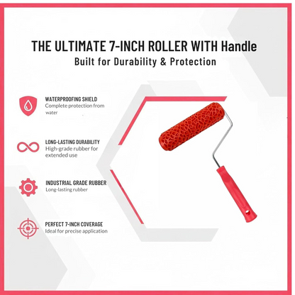 Embossed Paint Roller – 3D Wall Design Pattern Tool
