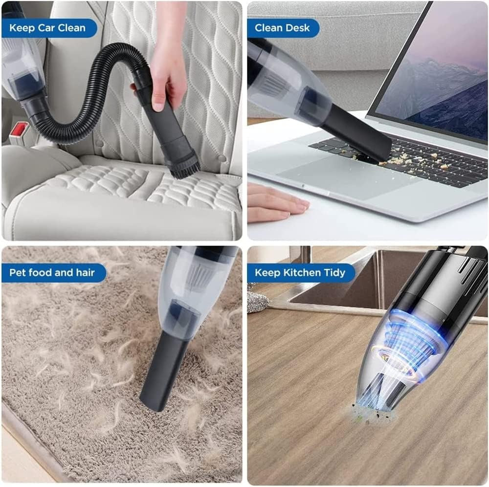 Mini Cordless Car Vacuum Cleaner