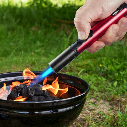 Windproof Lighter Set – Refillable, Jet Flame