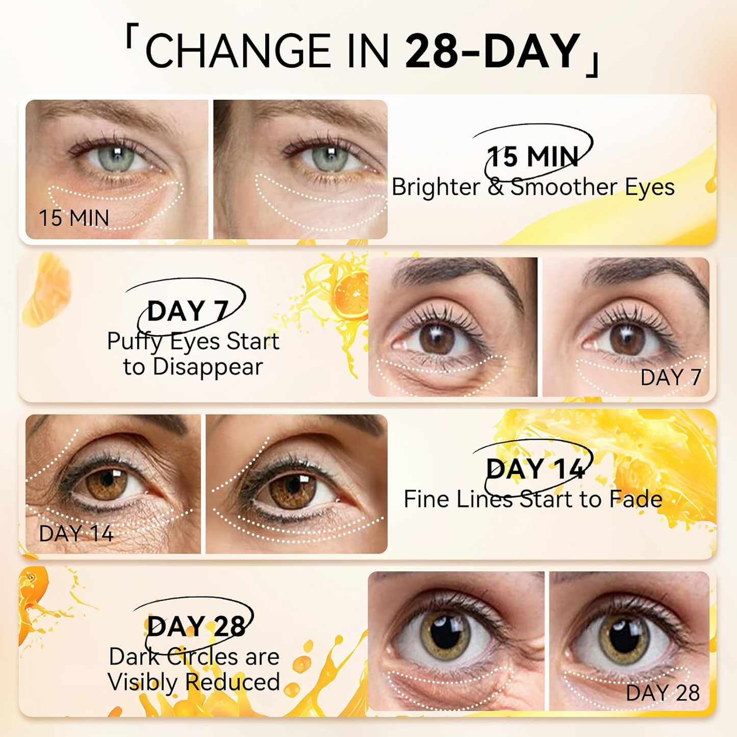 Hydrogel Collagen Eye Patches – Deep Hydration & Brightening Care