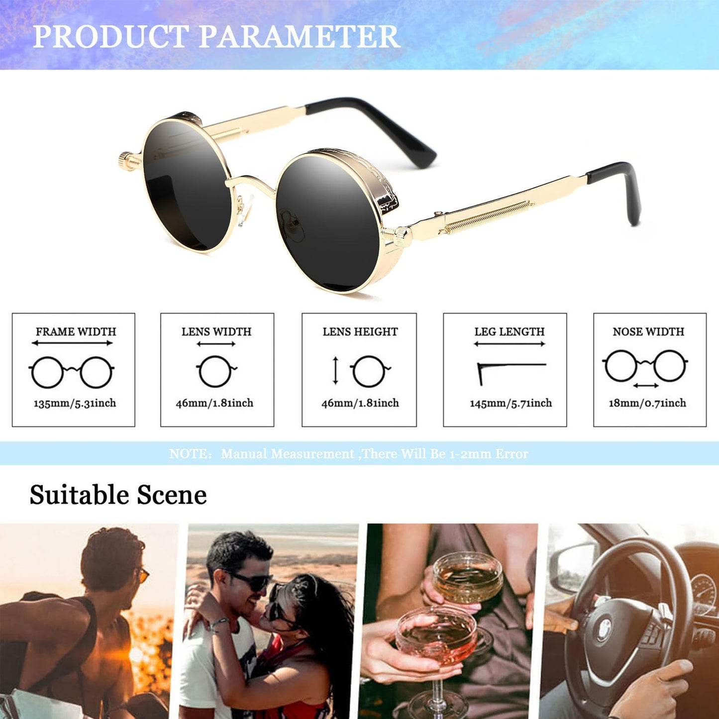 Retro Sunglasses for Men – Timeless Style with Modern Comfort