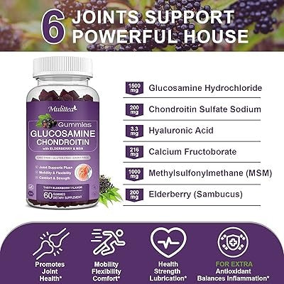 Glucosamine & Chondroitin Gummies — Joint Support for Adults