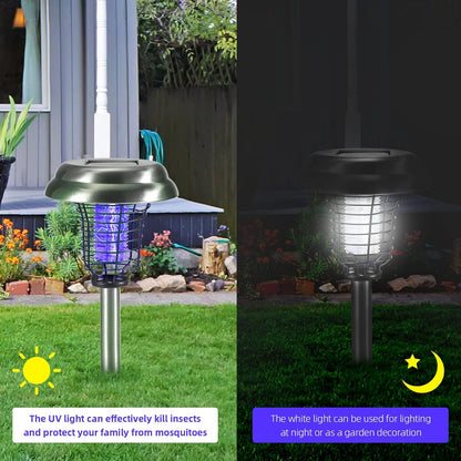 Solar Waterproof Outdoor Mosquito Repellent Light