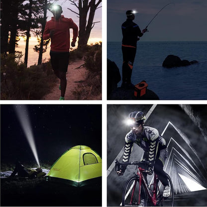 Intelligent Induction Headlamp – Hands-Free LED Flashlight for Night Fishing