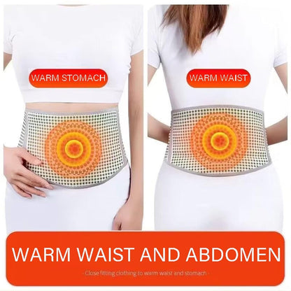 Self Heating Abdominal Belt – Adjustable Waist Protection & Comfort Strap