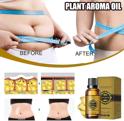 Slimming Ginger Oil – Tone, Detox & Feel Lighter Naturally