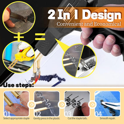 Hot Melt Plastic Welding Tool – Fix Car Bumpers
