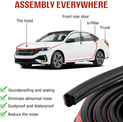 8m Soundproofing Car Sealing Tape – Quiet, Comfortable & Protected