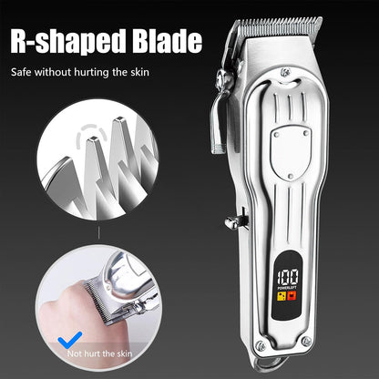 Powerful Rechargeable Hair Clipper – Precision & Long-Lasting Performance
