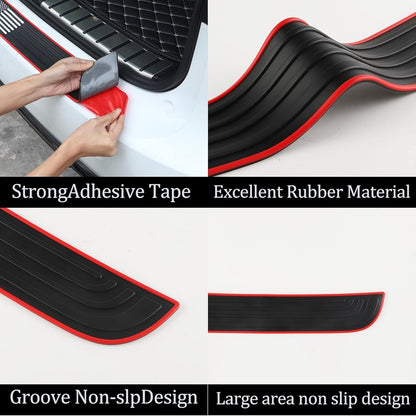 Rear Bumper Guard Strip – Scratch & Collision Protection with Style