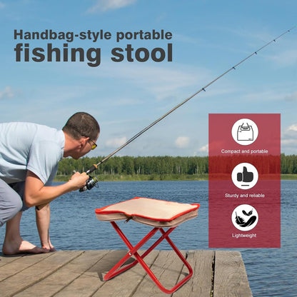 Portable Folding Stool - Handbag Design