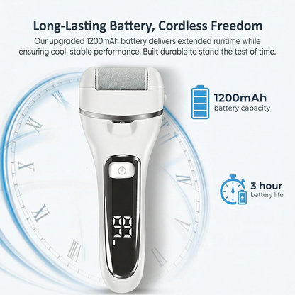 Automatic Dual Sided Electric Foot Grinder – Rechargeable Pedicure & Callus Remover