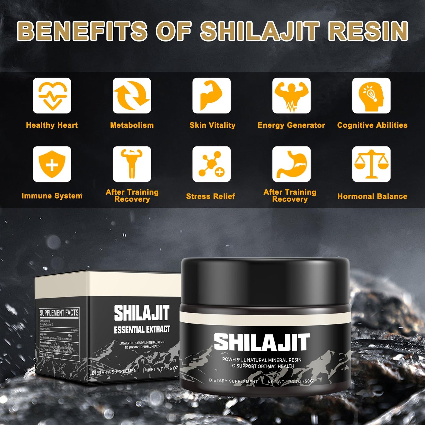 Himalayan Shilajit – Boost Libido, Stamina & Confidence Naturally