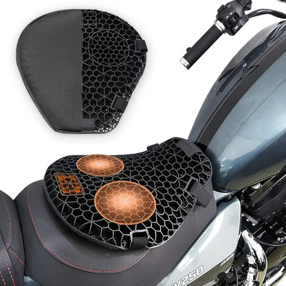 Gel Motorcycle Cushion – Ride Longer with Superior Comfort