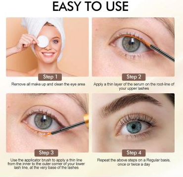 Castor Oil Eyelash Serum – Natural Lash Growth Enhancer