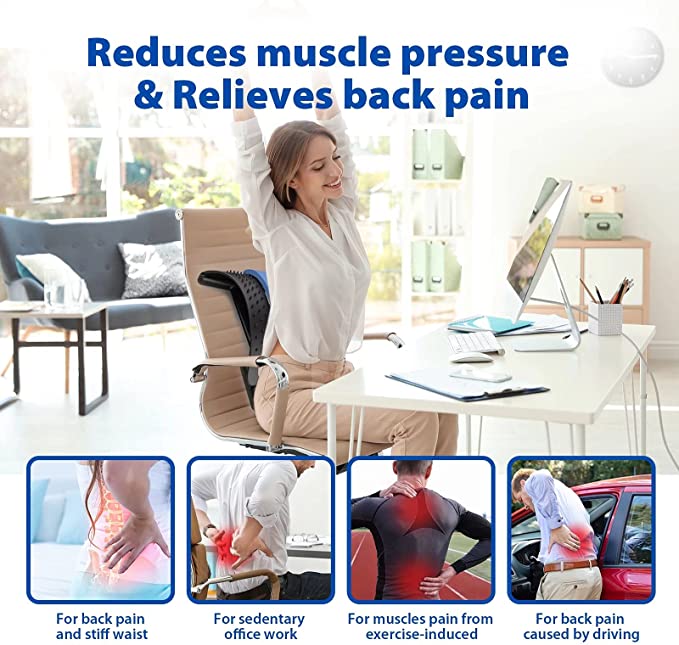 Lumbar Back Stretcher Relieve Pain & Realign Your Spine Naturally
