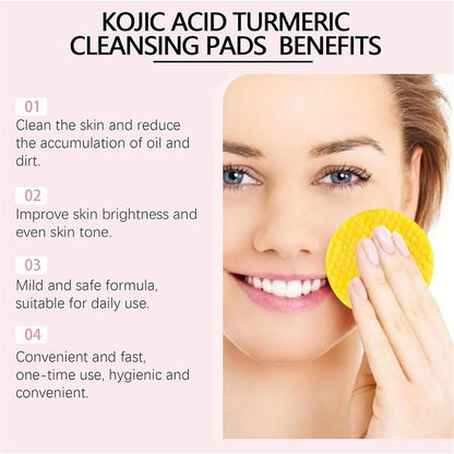 Exfoliating Turmeric Kojic Acid Pads