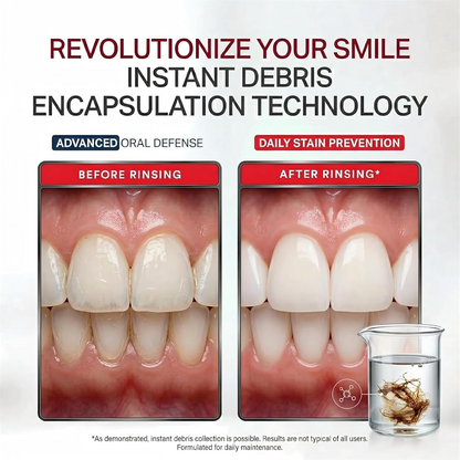 Stain Whitening Mouthwash – Bright Smile & Fresh Breath in Seconds