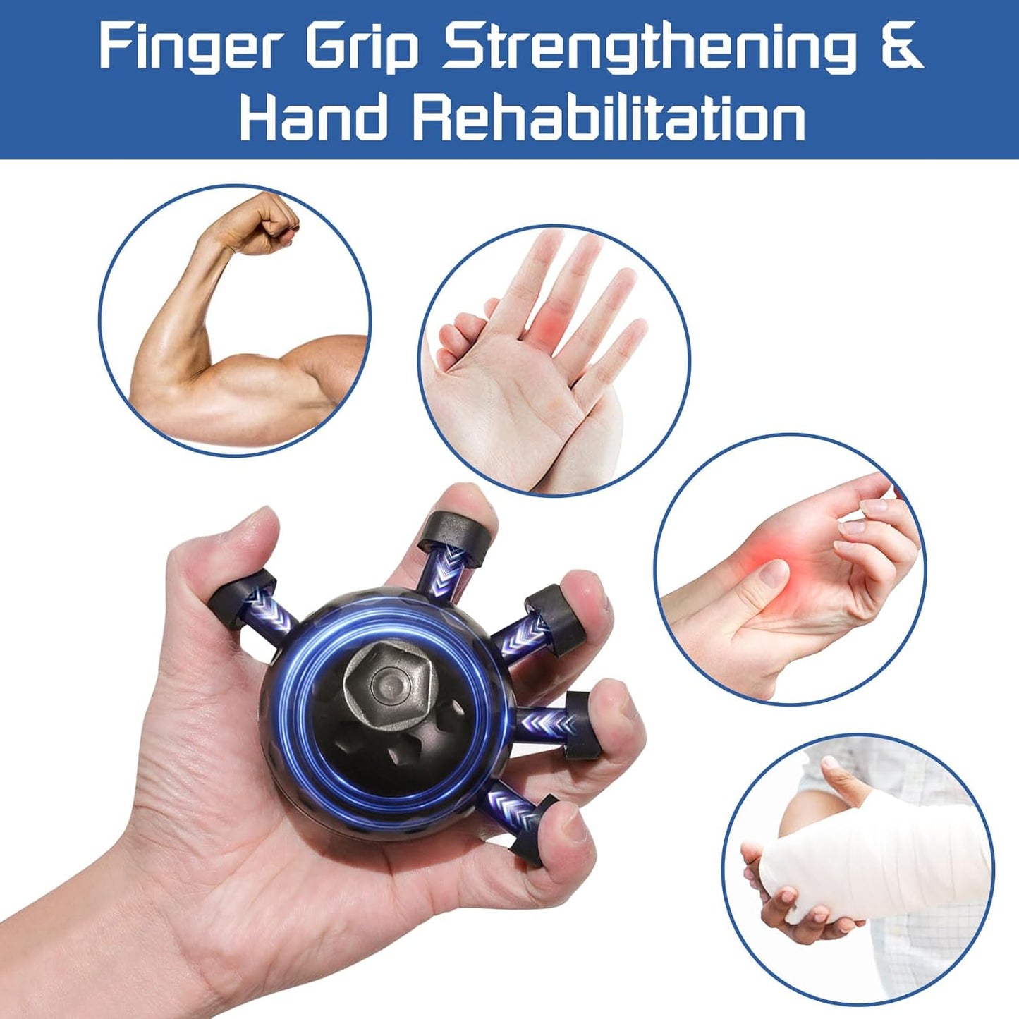 Finger Trainer Build Grip Strength Anytime, Anywhere