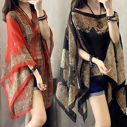 French Sun Protection Shawl