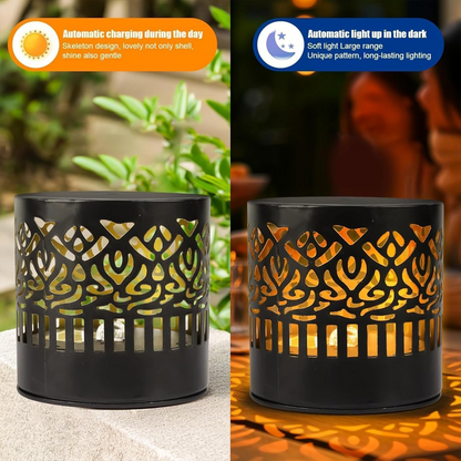 Solar Fence & Wall Lights – Waterproof Outdoor Glow for Every Space
