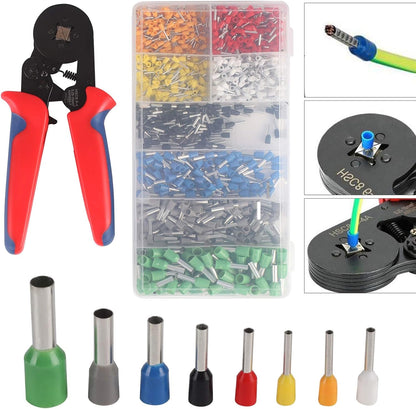 800 Pieces Crimping Terminal Set