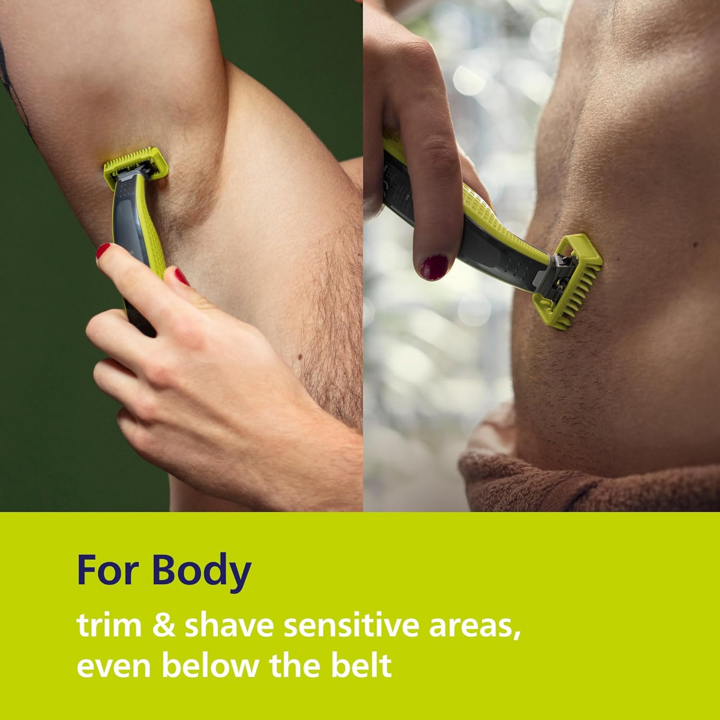 360 Flex Blade USB Grooming Trimmer – Precision Beard & Body Groomer