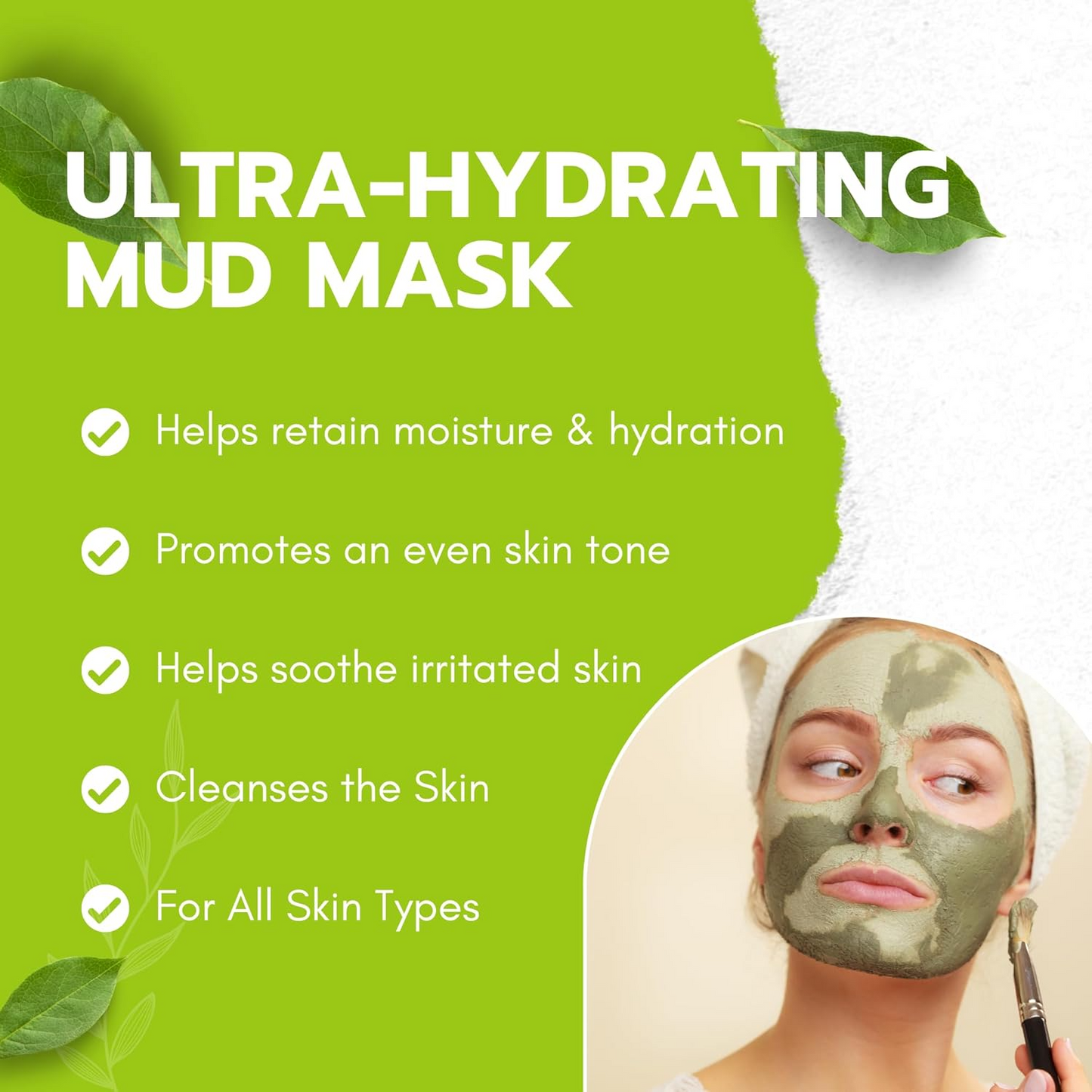 Pore Cleansing Mud Mask – Deep Clean & Oil Control Skin Care