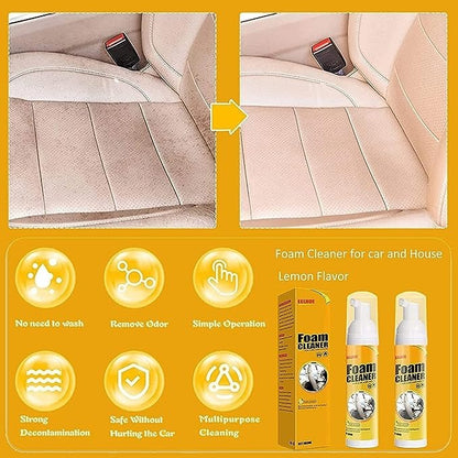 Auto Interior Protectant Foam Cleaner – Easy Car Interior Cleaning Spray