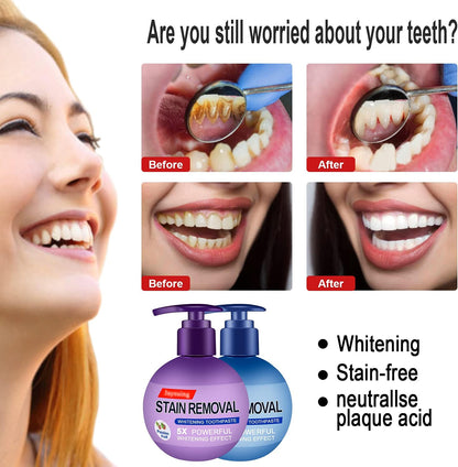 Intensive Stain Removal Whitening Toothpaste