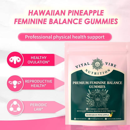 Premium Feminine Balance Gummies — Women’s Health & Wellness