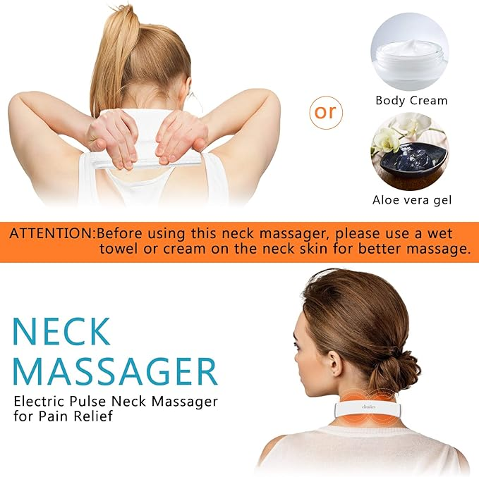 Smart EMS Neck & Shoulder Massager – Wireless Relaxation Device