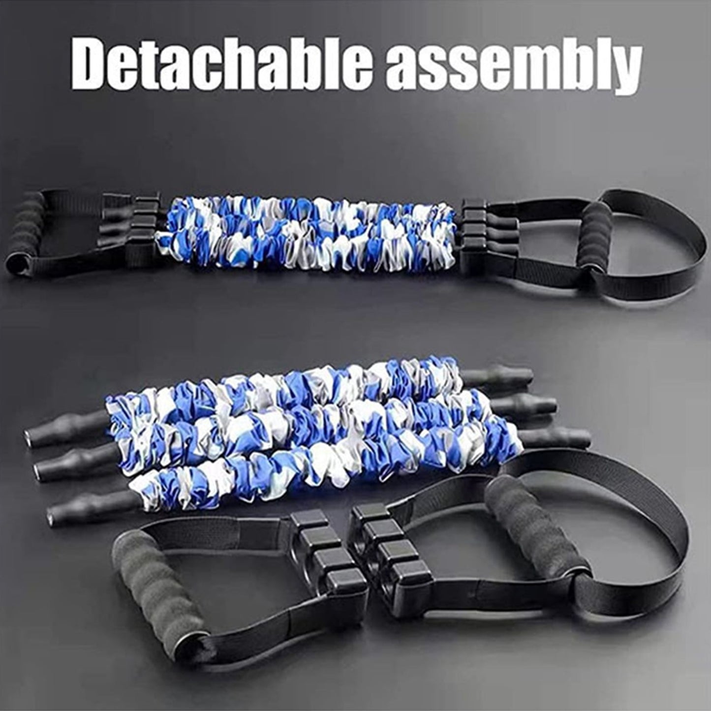 Natural Latex 3-Hole Resistance Stretcher