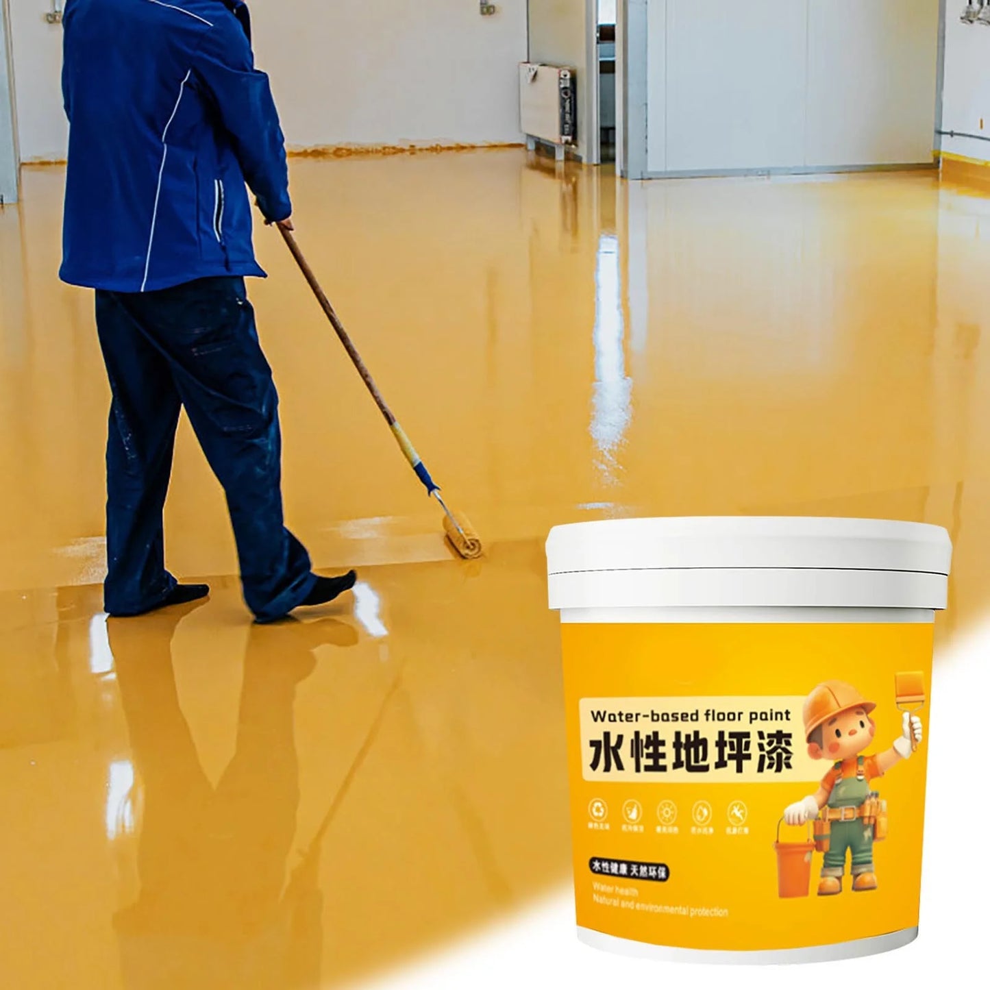Water-Based Epoxy Floor Paint