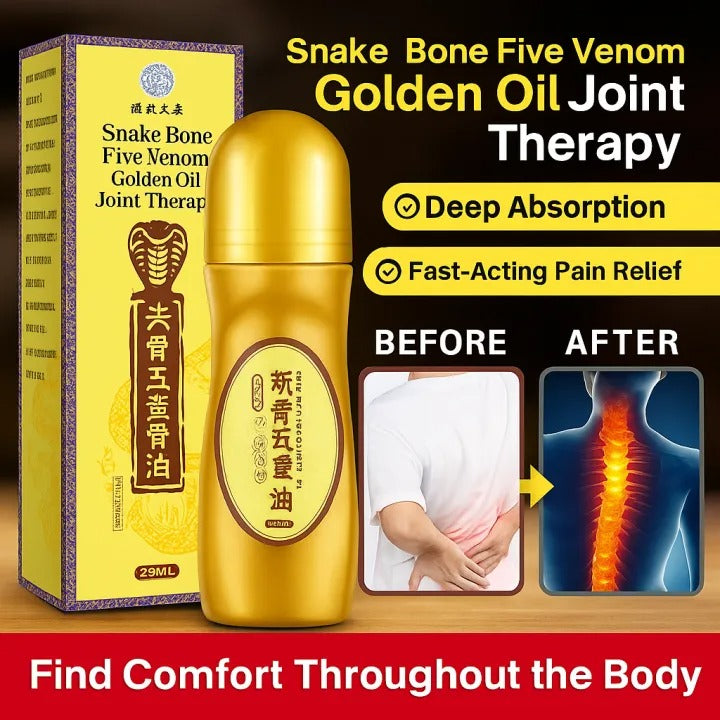 Joint & Muscle Massage Oil – Comfort Care for Joints and Muscles