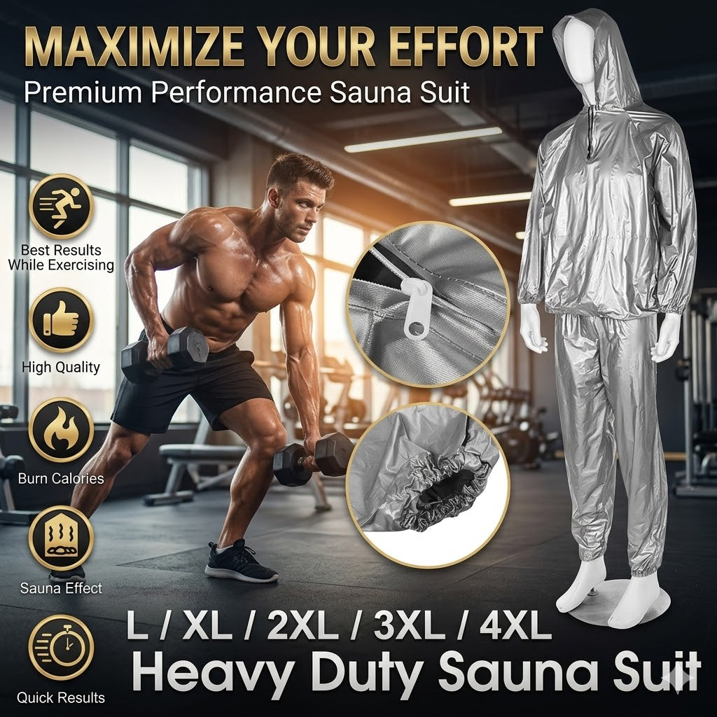 Sweat Sauna Suit – Men & Women Body Shaper Workout Set