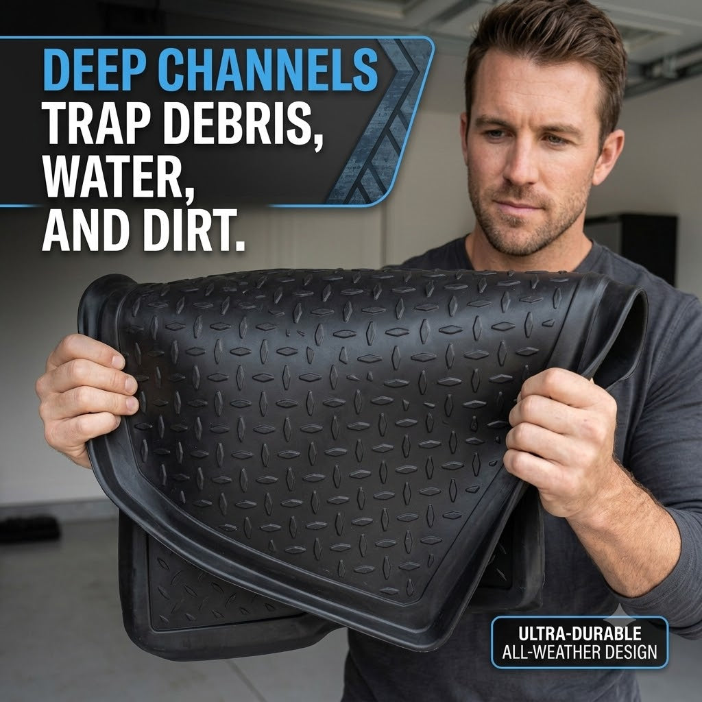Universal Heavy Duty Car Floor & Trunk Mats