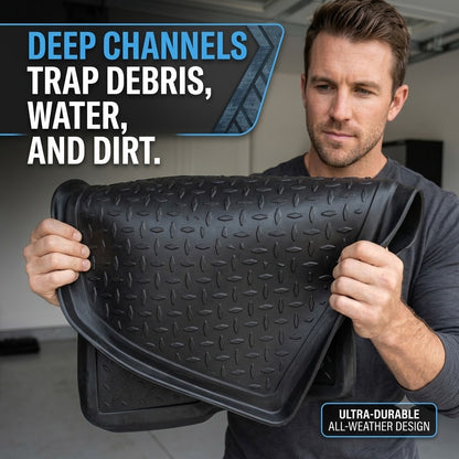 Universal Heavy Duty Car Floor & Trunk Mats