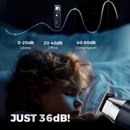 Digital Professional Hair Clipper - for Perfect Grooming