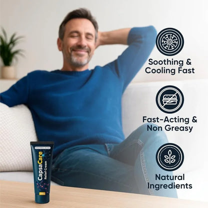 CapsaCare Neuropathy Relief Cream™ – Comfort for Numbness & Tingling