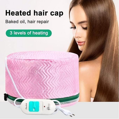 Electric Hair Steamer Heating Cap for Deep Conditioning