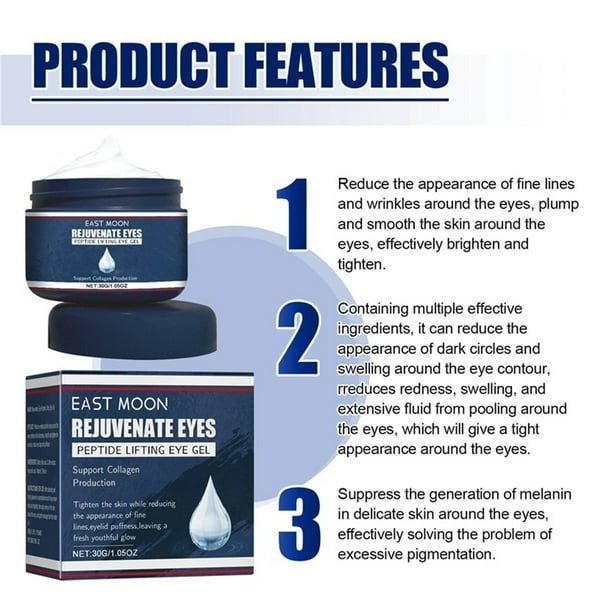 East Moon Peptide Lifting Eye Gel – Rejuvenating Eye Care Solution