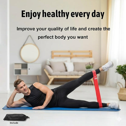 Heavy Resistance Bands Set – Glute & Full Body Fitness Training
